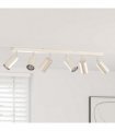 vidaXL Ceiling Spotlight with Spotlights Nickel 73 x 6 x 16 cm Metal