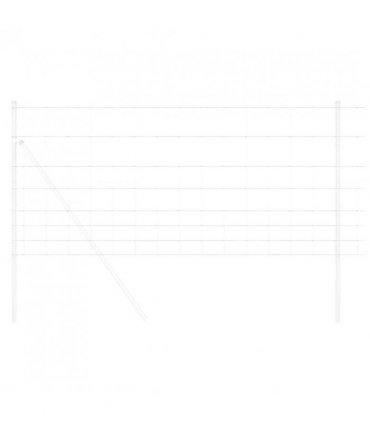 vidaXL Wild Fence Hot Dip Galvanized 1000 x 100 x 0.18 cm Iron