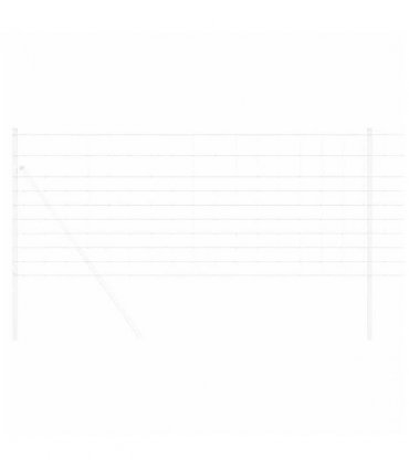 vidaXL Wild Fence Hot Dip Galvanized 1000 x 100 x 0.18 cm Iron