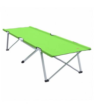 vidaXL Folding Camping Bed Green 194 x 62.5 x 42.5 cm Oxford and Steel