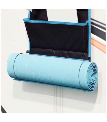 vidaXL Storage Bag with Storage Black and Blue 91 x 47.5 cm Oxford