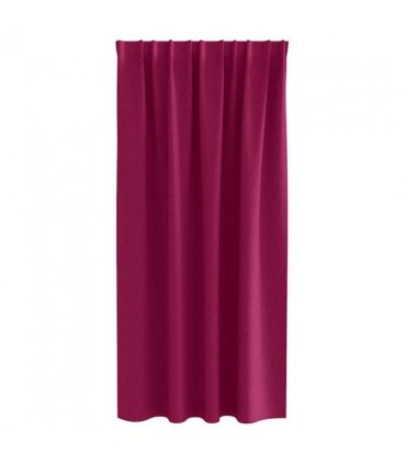 vidaXL Blackout Curtains with Rings 2 pcs Wine Red 175 x 140 cm