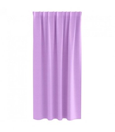vidaXL Blackout Curtains with Rings 2 pcs Purple 175 x 140 cm
