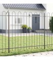vidaXL Garden Fence BOXTEL Grey