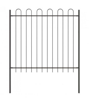 vidaXL Garden Fence BOXTEL Grey