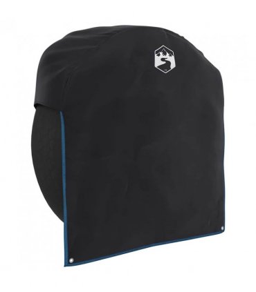 vidaXL Wheel Cover Black and Blue 108 x 76 cm Oxford