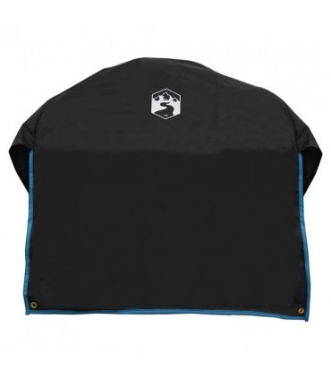 vidaXL Wheel Cover Black and Blue 108 x 76 cm Oxford