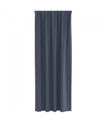 vidaXL Blackout Curtains with Rings 2 pcs Anthracite 260 x 140 cm