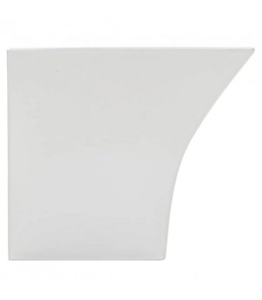 vidaXL Wall-mounted Basin Ceramic White 500x450x410 mm