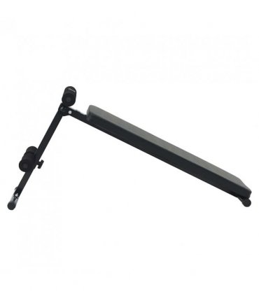 vidaXL Sit Up Bench Black 124 x 33.5 x 55 cm Powder-Coated Steel