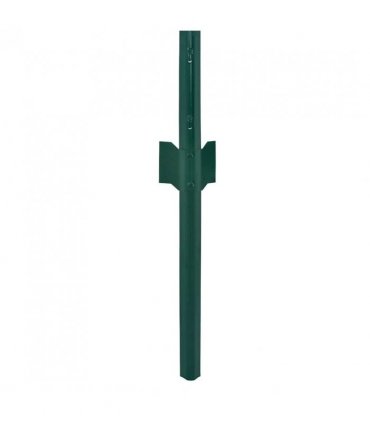 vidaXL Wire Mesh Fence with Posts Steel 25x2 m Green