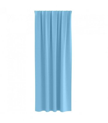 vidaXL Blackout Curtains with Rings 2 pcs Light Blue 260 x 140 cm