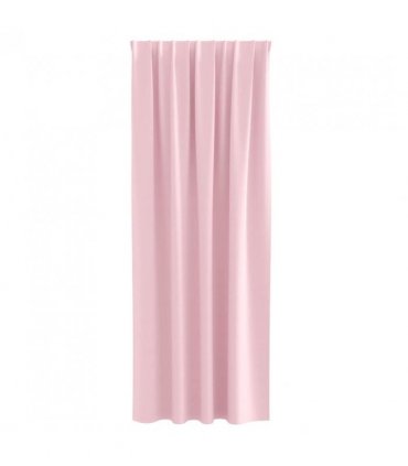 vidaXL Blackout Curtains with Rings 2 pcs Baby Pink 260 x 140 cm