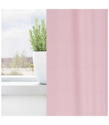 vidaXL Blackout Curtains with Rings 2 pcs Baby Pink 245 x 140 cm