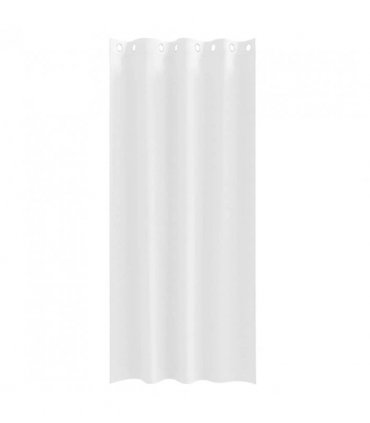 vidaXL Blackout Curtains with Rings 2 pcs Pure White 245 x 140 cm