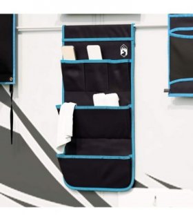 vidaXL Storage Bag with Storage Black 66 x 40 cm Oxford