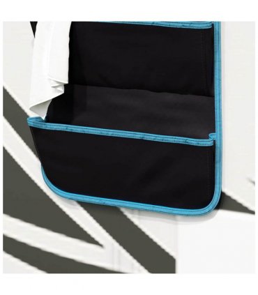 vidaXL Storage Bag with Storage Black 66 x 40 cm Oxford