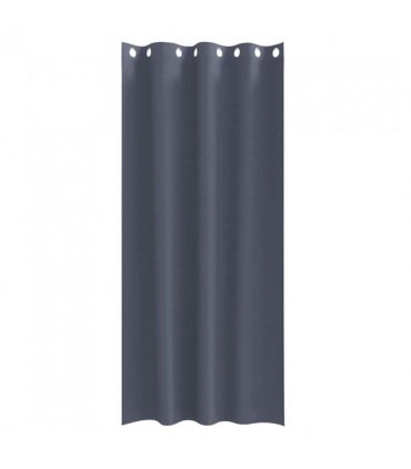 vidaXL Blackout Curtains with Rings 2 pcs Anthracite 260 x 140 cm