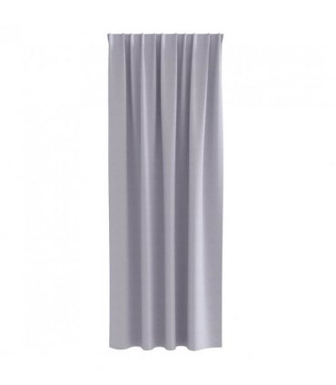 vidaXL Blackout Curtains with Rings 2 pcs Metal Grey 260 x 140 cm