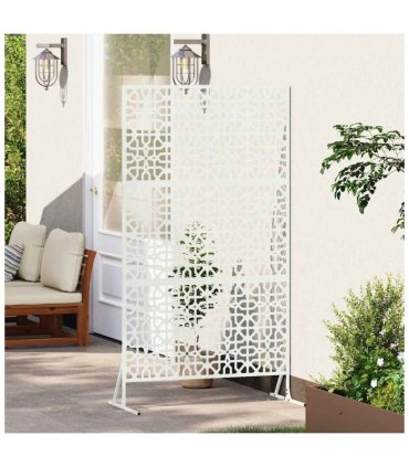 vidaXL Privacy Screen 100 x 50 x 180 cm Steel White