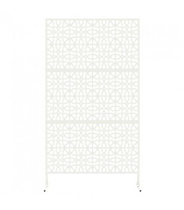 vidaXL Privacy Screen 100 x 50 x 180 cm Steel White