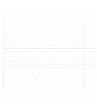 vidaXL Wild Fence Hot Dip Galvanized 1000 x 160 x 0.18 cm Iron
