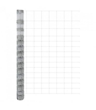 vidaXL Wild Fence Hot Dip Galvanized 1000 x 160 x 0.18 cm Iron