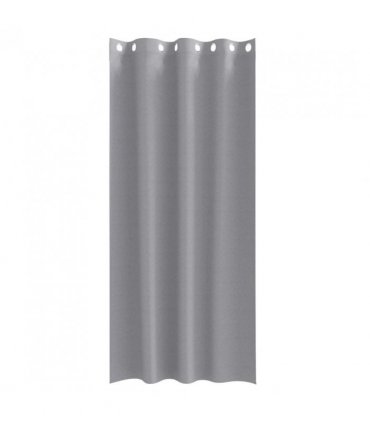 vidaXL Blackout Curtains with Rings 2 pcs Light Grey 245 x 140 cm