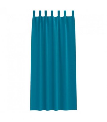 vidaXL Blackout Curtains with Rings 2 pcs Turquoise 225 x 140 cm
