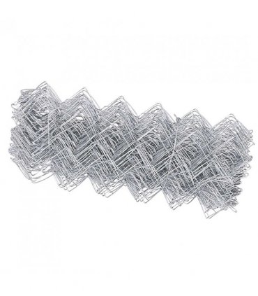 vidaXL Chain Link Fence 25 x 0.8 m Galvanised steel Silver