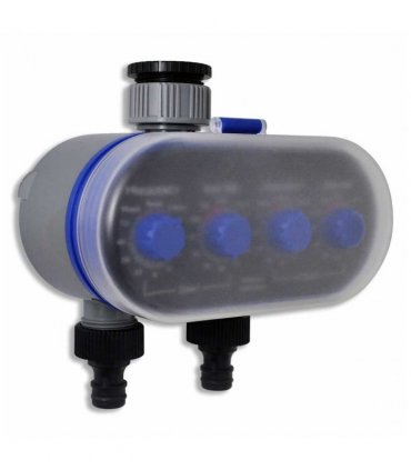Garden Electronic Automatic Water Timer Irrigation Timer Double Outlet