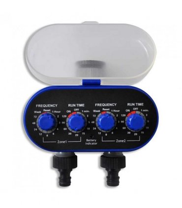 Garden Electronic Automatic Water Timer Irrigation Timer Double Outlet