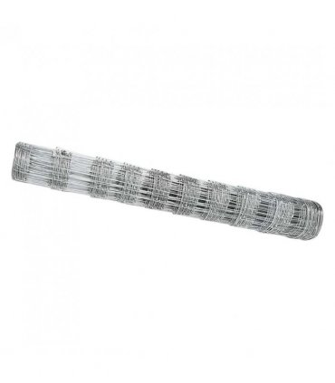 vidaXL Field Fence Silver