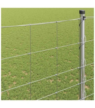 vidaXL Wild Fence Hot Dip Galvanized 1000 x 150 x 0.18 cm Iron