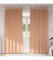vidaXL Blackout Curtains with Rings 2 pcs Light Brown 225 x 140 cm
