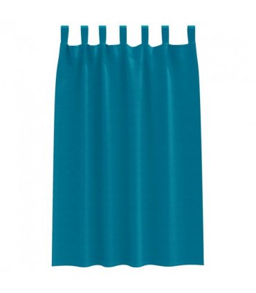 vidaXL Blackout Curtains with Rings 2 pcs Turquoise 175 x 140 cm