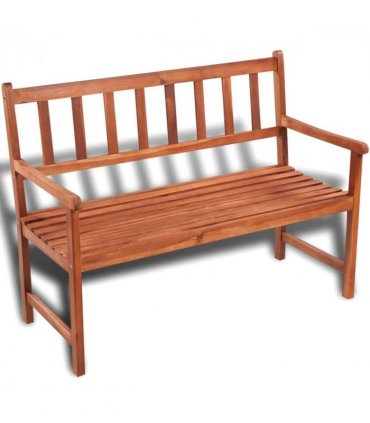vidaXL Garden Bench | Light Brown | Acacia hardwood | Medium | Durable