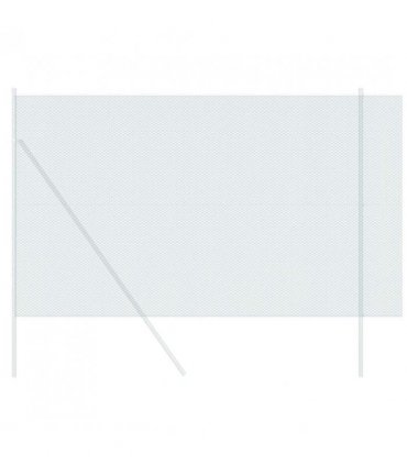 vidaXL Hexagon Fence Green 1.6 x 10 m PVC