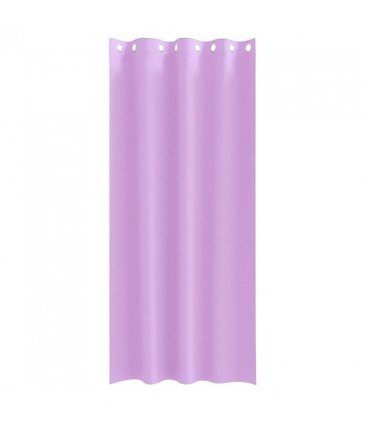 vidaXL Blackout Curtains with Rings 2 pcs Purple 225 x 140 cm
