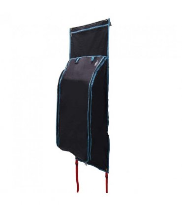 vidaXL Storage Bag with Storage Black and Blue 140 x 43 cm Oxford