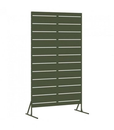 vidaXL Privacy Screen 100 x 50 x 180 cm Steel Olive Green