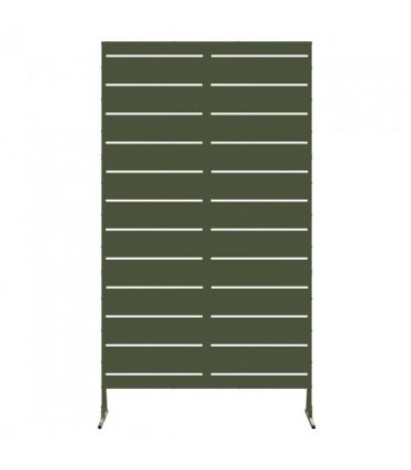 vidaXL Privacy Screen 100 x 50 x 180 cm Steel Olive Green