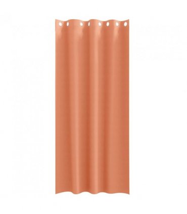 vidaXL Blackout Curtains with Rings 2 pcs Terracotta 245 x 140 cm
