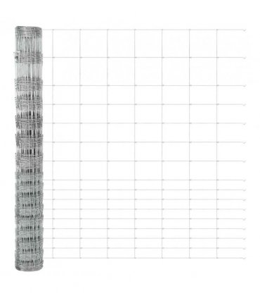vidaXL Wild Fence Hot Dip Galvanized 1000 x 120 x 0.18 cm Iron