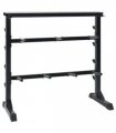 vidaXL Dumbbell Rack Black 99 x 45 x 95.5 cm Powder-Coated Steel