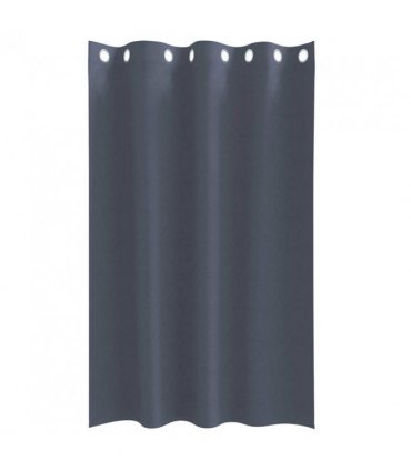 vidaXL Blackout Curtains with Rings 2 pcs Anthracite 175 x 140 cm