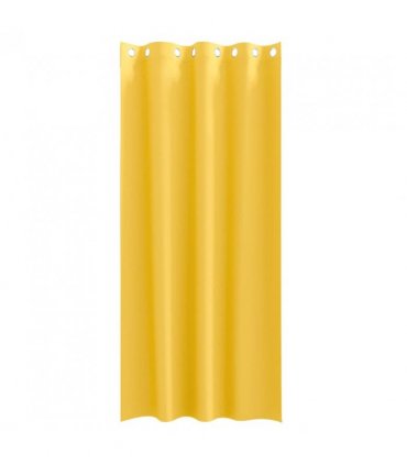 vidaXL Blackout Curtains with Rings 2 pcs Mustard Yellow 260 x 140 cm