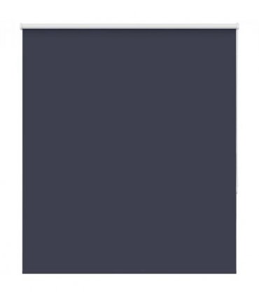 vidaXL Roller Blind Blackout Marine 135x130 cm Fabric Width 131.6 cm Polyester