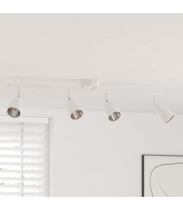 vidaXL Ceiling Spotlight White 70 x 12.5 x 10.5 cm Metal