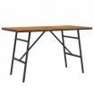 vidaXL Dining Table Brown 110 x 55 x 61.5 cm Solid Acacia Wood